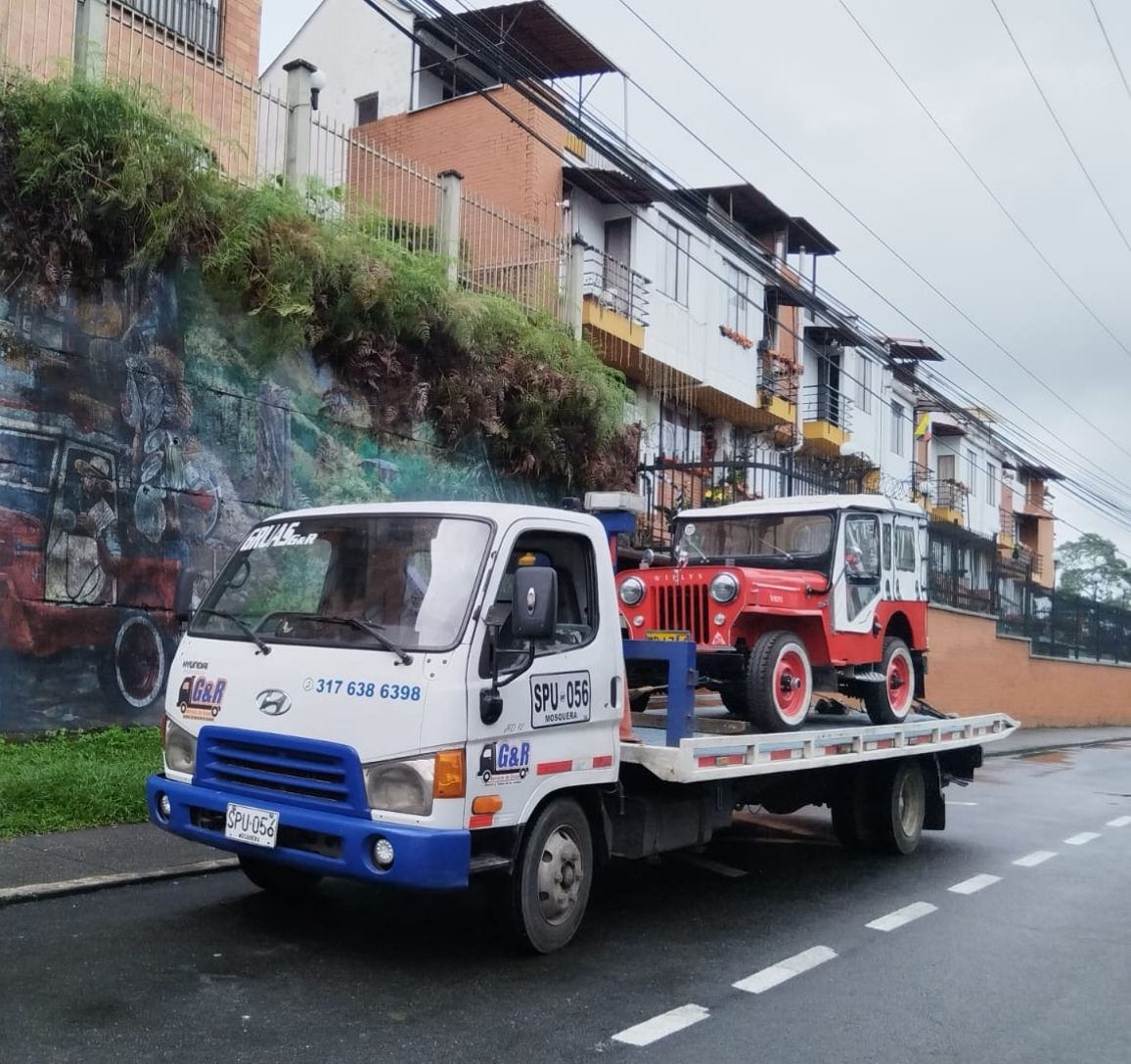 gruas para carros en cali